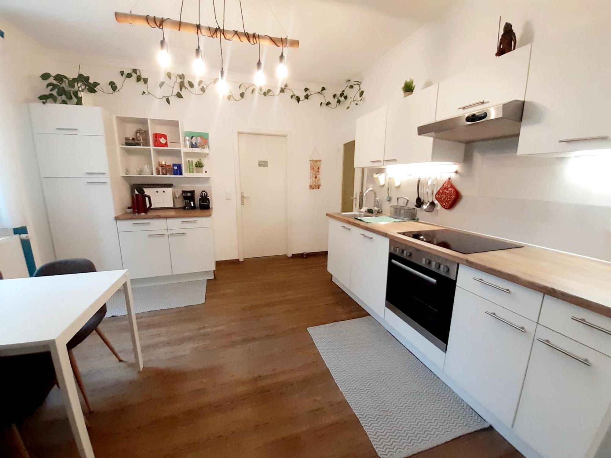 Schoene Altbauwohnung Auf Dem Land Kallham Bagian luar foto